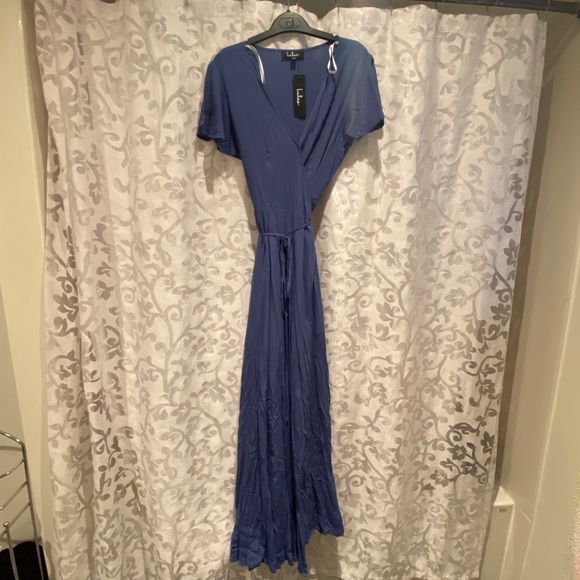 Heart of Marigold Denim Blue Marigold Dress, Lulus - Picture 2 of 7